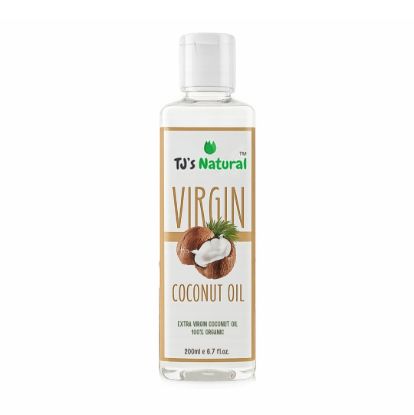 Picture of TJ's NATURAL VIRGIN COCONUT OIL (200 ML)