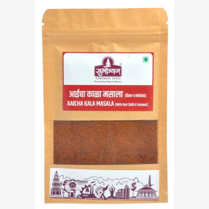 Picture of Subhojyam Aaicha Kala Masala 60 gm