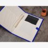 Picture of Paithani Fabric file folder Yellow